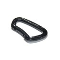 Karabína horolezecká, prehnutý zámok, 100mm, 24kN, dural 7075