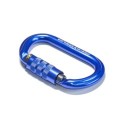 Karabína horolezecká oválna, twist lock, 111mm, 25kN, dural 7075