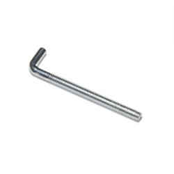 Skoba s metrickým závitom, M6x50mm, Zn
