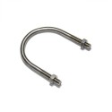 Strmeň potrubný, nehrdz. oceľ A2, M6 1" (33-38mm)