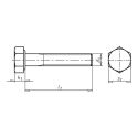 DIN 931 8.8 M22x230