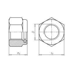DIN 985 /6/ ZB M02