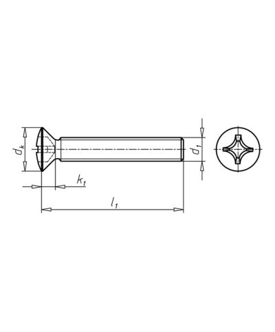 DIN 966 A2 M05x070