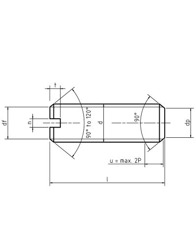 DIN 551 M03x003